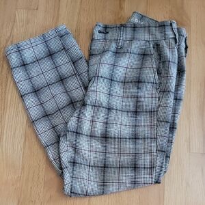 American Eagle Outfitters Black and White Houndstooth Pants
